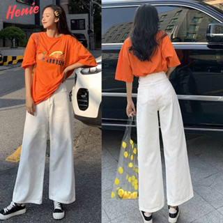 Quần Jean Ống Rộng SIMPLE JEAN Unisex-Chất Liệu Jean Không Giãn Mẫu Bassic Dễ Phối Đồ