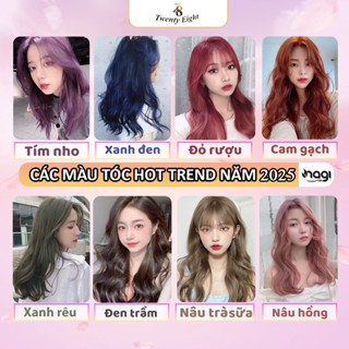 Dầu gội nhuộm tóc Nagi, dầu gội thảo dược chiết xuất từ thiên nhiên không gây khô xơ tóc chai 400ml