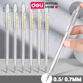 Bút Chì Kim Học Sinh Deli - Thân Nhựa Cao Cấp Ngòi 0.5/ 0.7mm Có Đầu Tẩy Tiện Lợi Thiết Kế Cải Tiến Mới Tiện Lợi