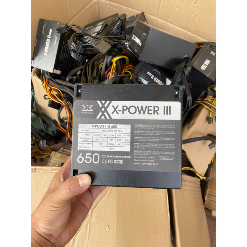 Nguồn máy tính Xigmatek X-POWE III X650