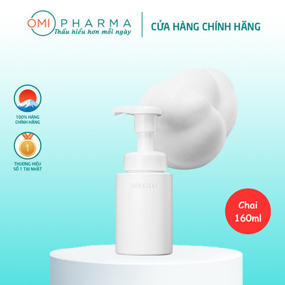 Sữa Rửa Mặt Tạo Bọt Dịu Nhẹ, Làm Sạch Sâu, Cho Da Nhạy Cảm Sekkisei Clear Wellness Kose Nhật Bản 160ml