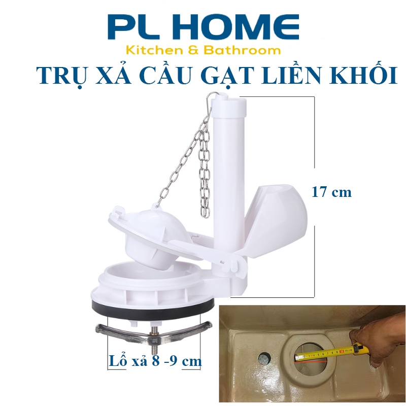 Trụ xả nước bồn cầu gạt liền khối lớn phù hợp thay TOTO các mã C905,C914,C884,C864,C854,C366 và hãng
