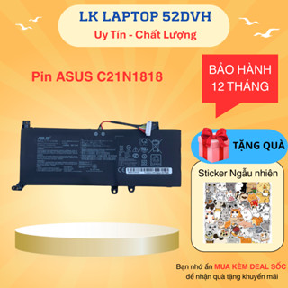 [Gói Bảo Hành 6 Tháng] cho Pin Laptop ASUS C21N1818 Vivobook A409 A409F A509 A509FB A509FJ A509MA A509FL F409 F409F F509