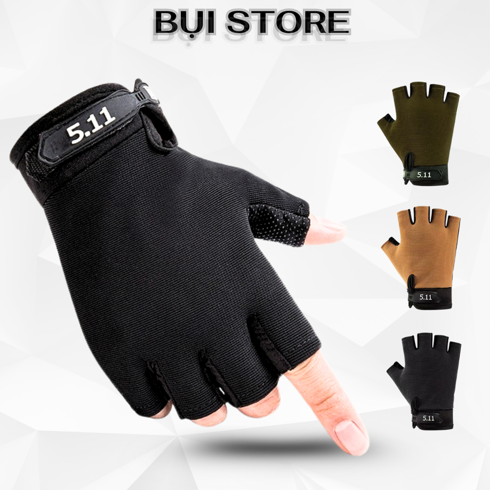 Găng Tay 511 Cụt Ngón Găng Tay Xe Máy Xe Đạp