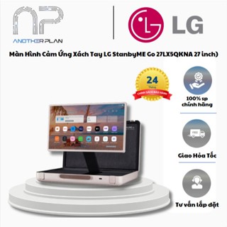 [Chính Hãng] Màn Hình Cảm Ứng Xách Tay LG StanbyME Go 27LX5QKNA 27 inch – Thiết Kế Vali, Pin 3 Giờ, Dolby Vision & Atmos