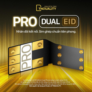[Update 2025] Sim ghép ProDual GTR mới nhất ghép Ok cho các dòng i P Lock từ 6-16prm hỗ trợ TMSI và QPE
