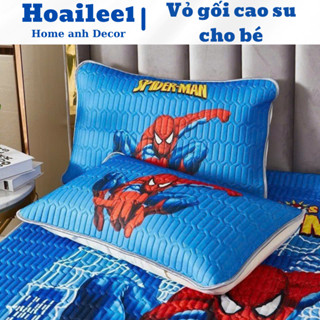 Gối cho bé đi học điều hòa thoáng khí Loại 1 gối trẻ em chất liệu vỏ gối tencel ruột bông gòn cao cấp kích thước 30x50cm
