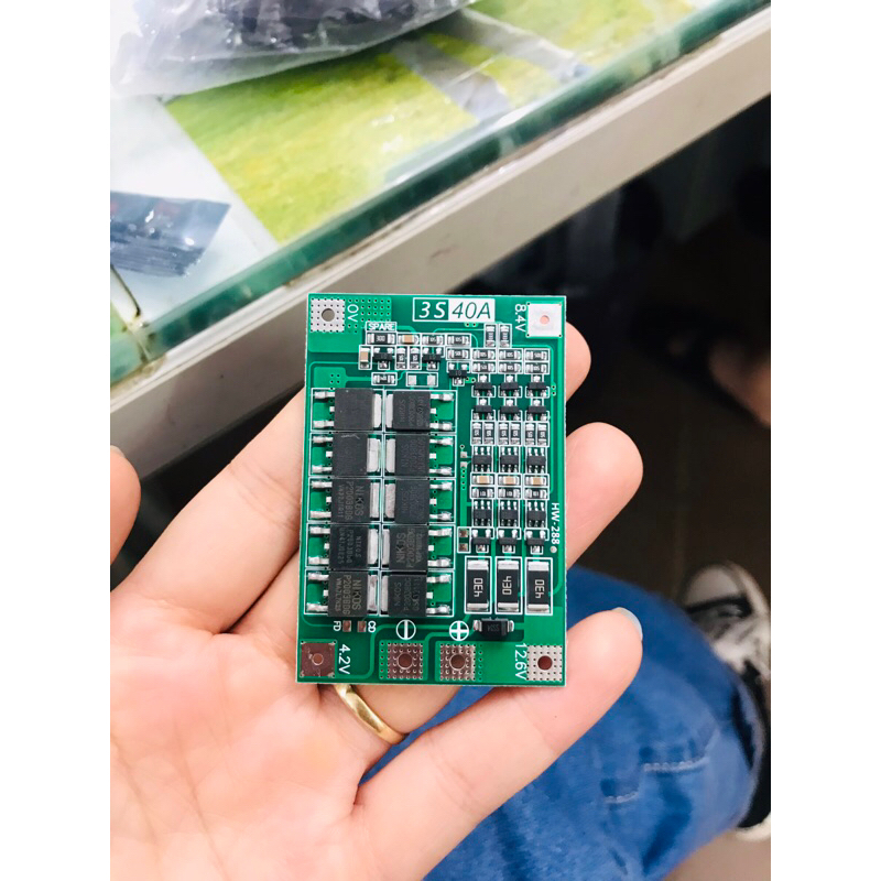 Mạch sạc pin 12,6v 3S - 40A
