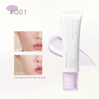 Kem Lót GOGO TALES Hiệu Chỉnh Tone Da, Dạng Tuýp 32g