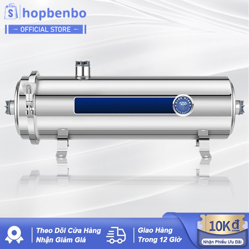 MÁY LỌC NƯỚC UF 2000L công nghệ UF vỏ Inox 304 | màng siêu lọc UF chất liệu PDVF có thể rửa, vệ sinh.