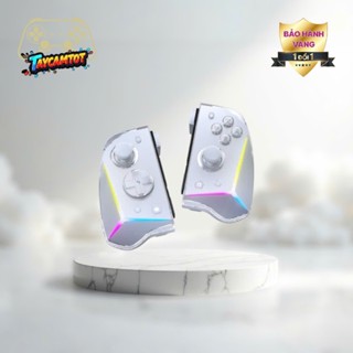 EasySMX S15 Joycon led RGB - Tay cầm chơi game dành cho Nintendo Switch - Full phím cơ - NFC - Hall effect