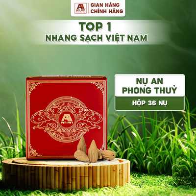 Nhang nụ phong thuỷ An 36 nụ 100% thiên nhiên thư giãn, tĩnh tâm, thu hút tài lộc