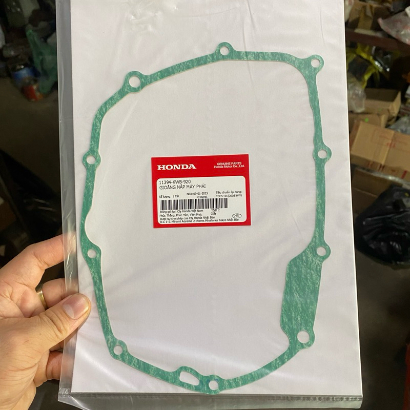 Ron / Gioăng bưởng côn xe Wave A110, S110, Rsx110, Blade 110 hàng zin Honda (11395KWB920) / Doăng nắ