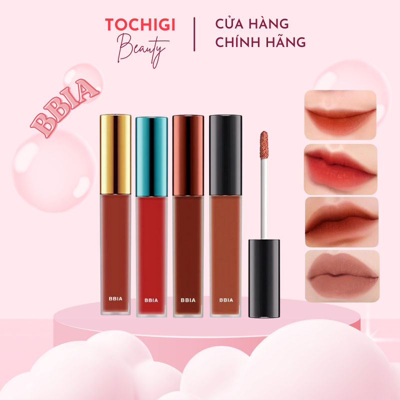 Son Kem Lì, Lên Màu Siêu Chuẩn Bbia Last Velvet Lip Tint 5g