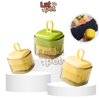 Lăn lông silicon tái sử dụng, cây lăn bụi mini, lấy lông chó mèo, có thể bỏ túi - lutpet