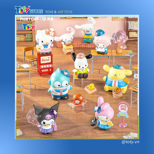 [CHÍNH HÃNG] Mô hình Sanrio Characters - Star Academy - Moetch - MM09