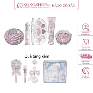 Bộ quà tặng mỹ phẩm vỏ sò ngọc trai Shell’s Jewel Flower Knows