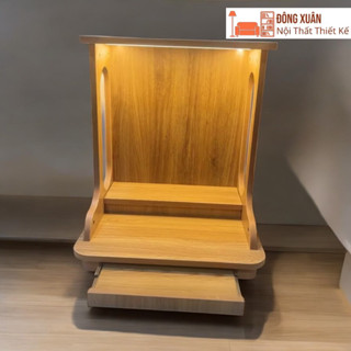 (Lắp ráp sẵn) Bàn thờ ông địa thần tài có đèn led