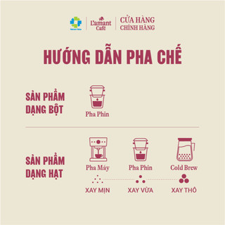 [NEW] Phin Nhẹ L'amant Café - Cà Phê Rang Xay Nguyên Chất Túi 500g