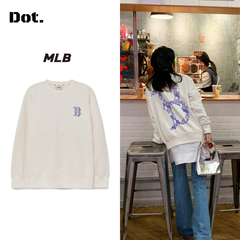 Áo Sweater Logo MLB Season 23 Unisex - Hàng Xuất Khẩu Dư Chuẩn - Chất Lượng Cao