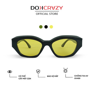 [CCMKxDOKCRAZY] Kính mát thời trang DOKCRAZY FANG Streetwear Hot Trend,chất liệu cao cấp,chống UV400, Cá Tính,Phong Cách