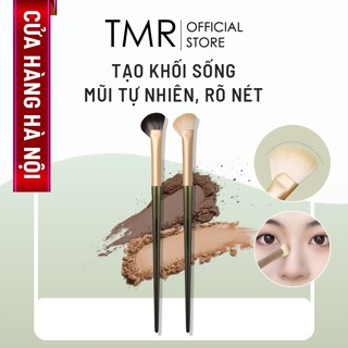 Cọ tạo khối TMR Olive dáng quạt N35 tạo chiều sâu sống mũi, dễ tán kem bắt sáng, không lem chuẩn makeup tự nhiên
