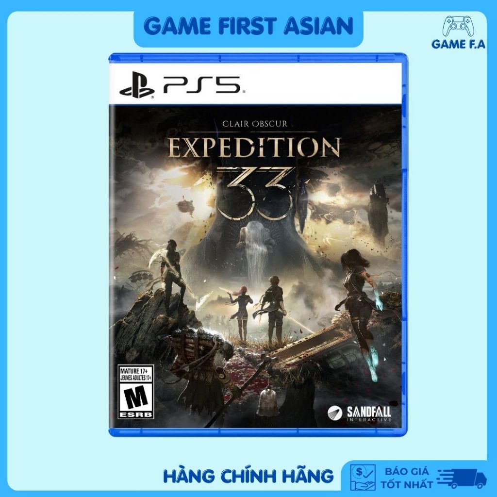 Đĩa game Clair Obscur Expedition 33 Ps5
