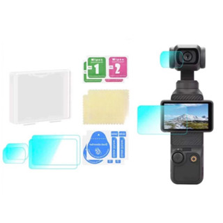 Set 2 Bộ Kính Cường Lực Cho DJI Osmo Pocket 3 – Bảo Vệ Màn Hình Và Ống Kính Hiệu Quả
