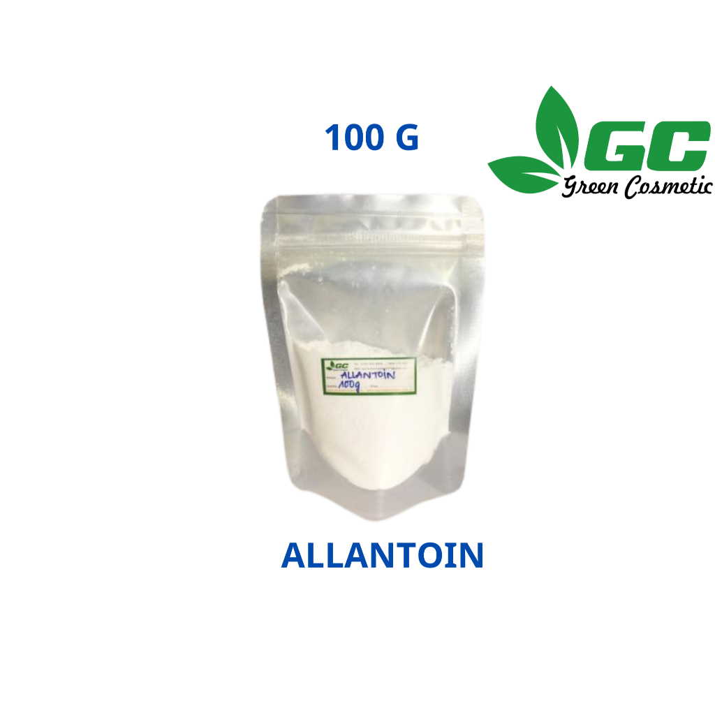 [HCM] Allantoin - Chất chống kích ứng dùng trong kem, lotion - nguyên liệu mỹ phảm Greencosmetics 50g, 100g