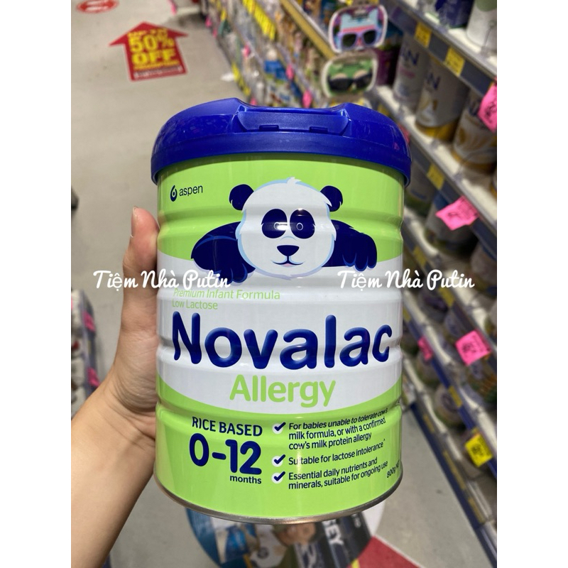 ✈️[Date 27/05/2027] Sữa Novalac Allergy Úc cho bé dị ứng đạm sữa bò 800g