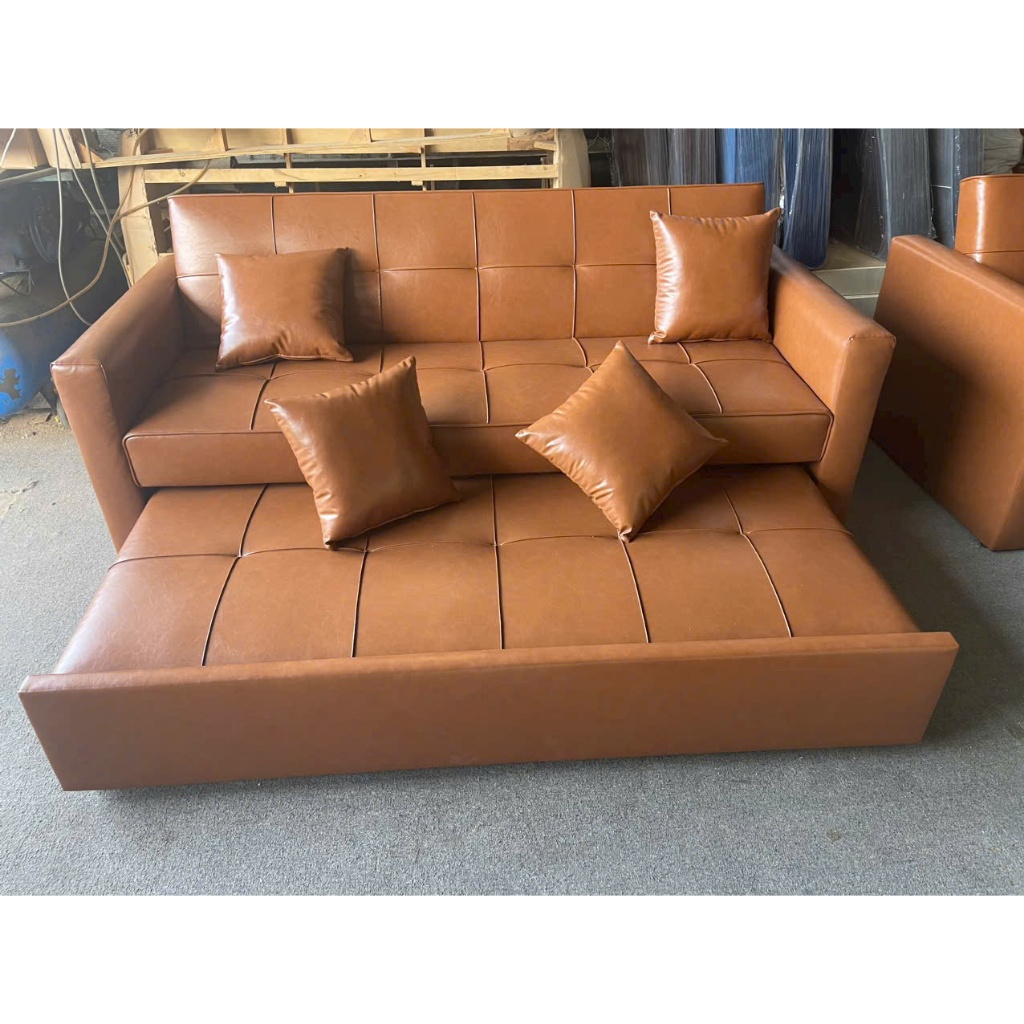 Sofa Giường Kéo Đôi 1m9 x 1m6 – Ghế Sofa Gấp Gọn Cho 2 Người - Nội Thất Ngọc Mai