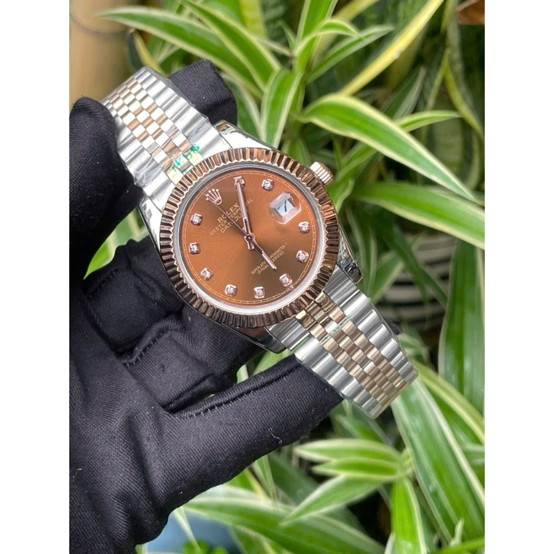 Fullbox Rolex datejust size 41mm Nam Nữ - Phiên Bản Tinh Chỉnh Dây 2 Mắt. RVW