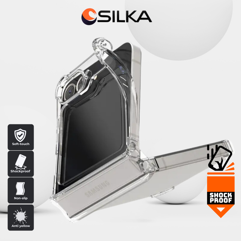 Ốp lưng trong chống sốc Samsung Z Flip 7 6 5 FE Z flip 4 Z Flip 3 ốp điện thoại nhựa PC Z flip5 Z flip4 Z flip3 Flip6