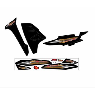  Tem WaVe X V3 dán xe 50-100-110 - chất liệu decal 3 lớp 