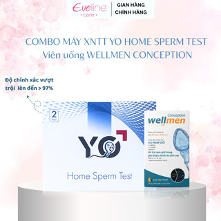 Combo máy xét nghiệm YO Sperm Test và Wellmen Conception kiểm tra và nâng cao chất lượng tinh trùng