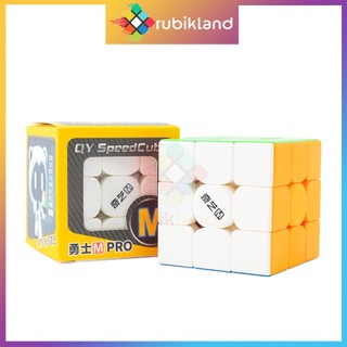 [QiYi] Rubik 3x3 QiYi Warrior M Pro 2025 Stickerless Rubic 3x3x3 Có Nam Châm Đồ Chơi Trí Tuệ Trẻ Em
