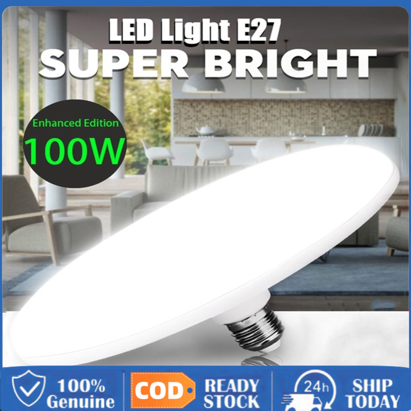 [Bán chạy] Bóng Đèn Led E27 Đèn Led Siêu Sáng 220V UFO Đèn Led Đèn Trong Nhà Trắng Đèn Bàn Đèn Nhà