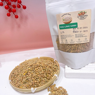 500G Đậu Lăng Xanh hữu cơ Nguyên Hạt