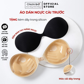 Áo Lót Dán Nâng Ngực Tạo Khe Cài Trước 3cm Kèm Dây Trong Chuyên Mặc Trang Phục Hở Lưng CHICHI HOUSES 0127
