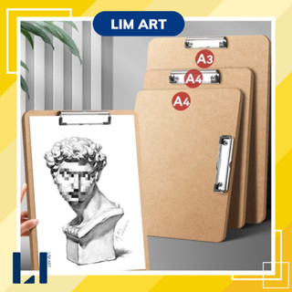  Bảng kẹp giấy vẽ bản vẽ tài liệu bằng gỗ  size A3 A4 A5 