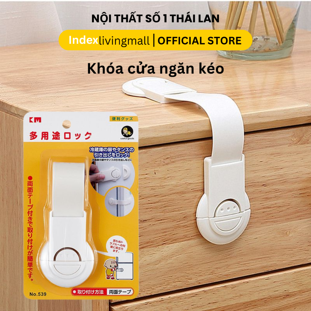 Khóa Cửa Ngăn Kéo Trang Trí | Index Living Mall | Nhập Khẩu Thái Lan