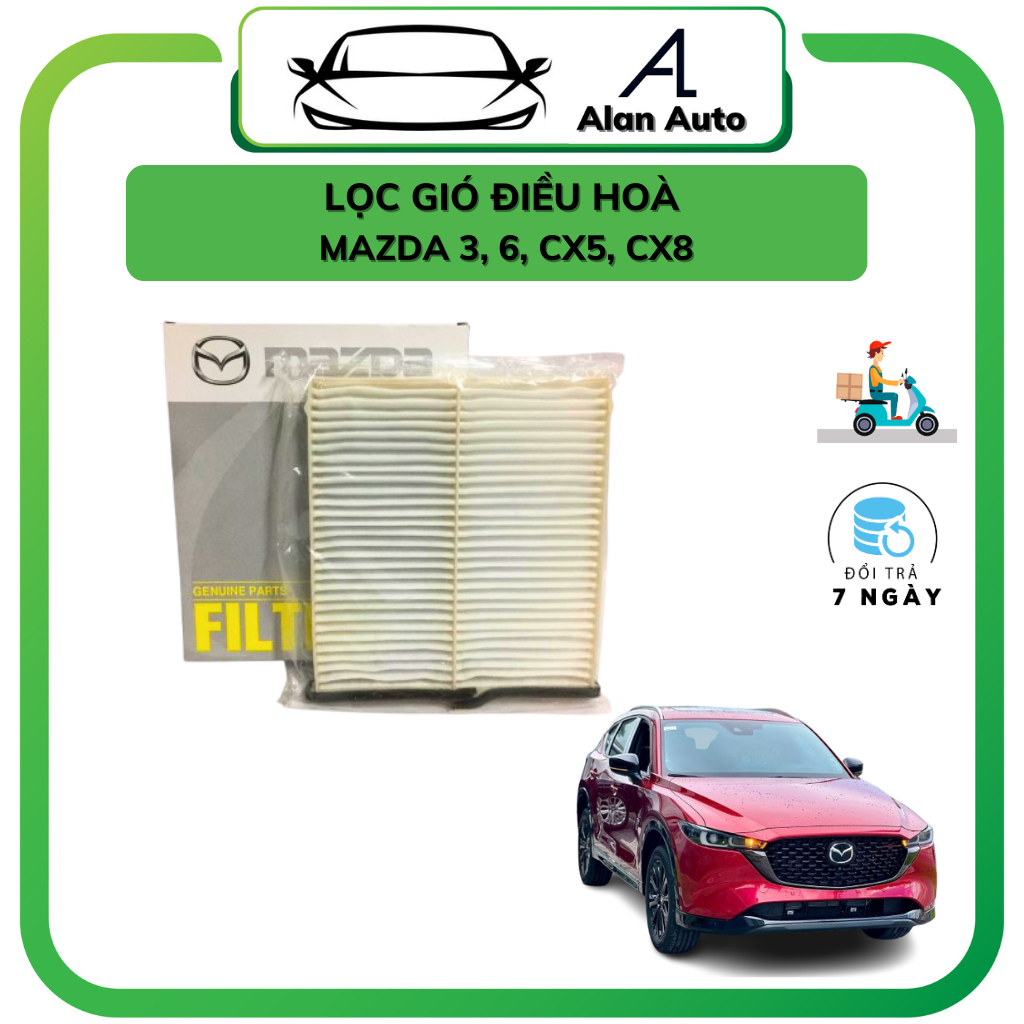 Lọc gió điều hoà Mazda 3 , Mazda 6 , Mazda CX5, Mazda Cx8 MSP: KD4561J6X B
