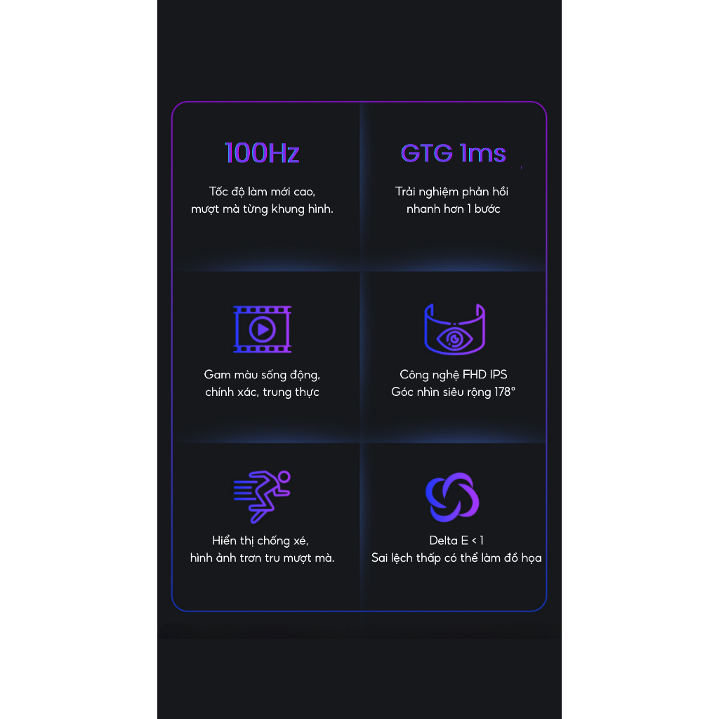 Màn Hình EDRA FullHD IPS 'EGM22F100H/ EGM24F100H/ EGM27F100H' -  Bảo Hành 24 Tháng | BigBuy360 - bigbuy360.vn
