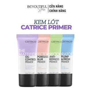 Kem Lót CATRICE Primer The Mattifier Oil-Control Kiềm Dầu, Dưỡng Ẩm, Làm Đều Màu Da 30ml