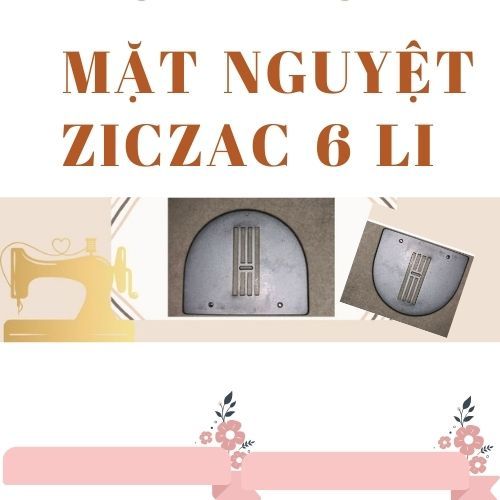 MẶT NGUYỆT  ZICZAC  6 LI