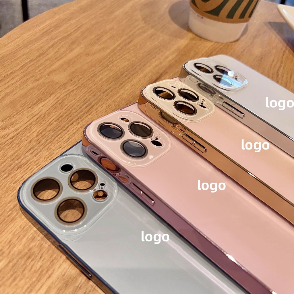 Ốp điện thoại mờ AG sang trọng có màng ống kính cho iPhone 15 Pro Max 11 12 13 14 | BigBuy360 - bigbuy360.vn