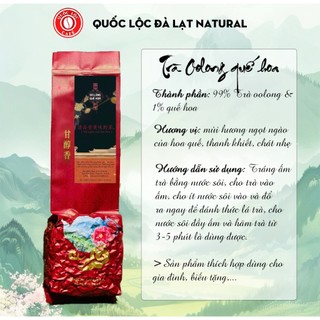  Trà Oolong Quế Hoa 100g - Hương Tự Nhiên - Quốc Lộc 