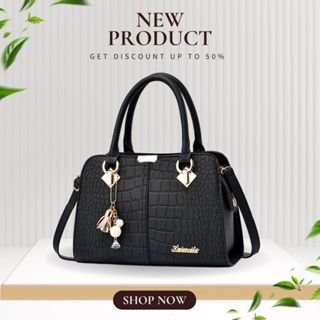  Túi xách Meliora nữ công sở đi làm đi tiệc túi xách đeo chéo đeo vai màu xám - LK23 