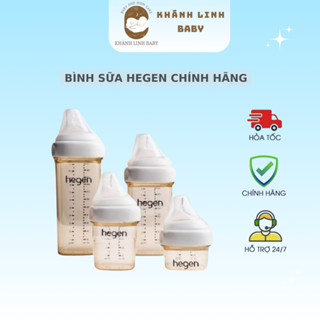 Bình sữa Hegen 60ml/150ml/ 240ml/ 330ml nh Hàng chính hãng