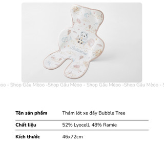 ĐỆM LÓT XE ĐẨY BUBBLE TREE